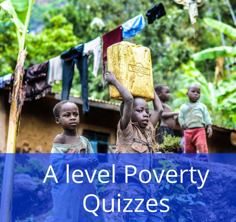 A level Poverty Quizzes