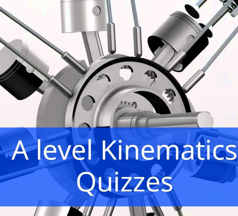 A level Kinematics Quizzes